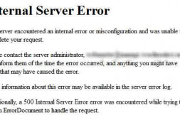 WordPress Internal Server Error 错误