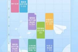 超级课程表的界面是怎么实现的?