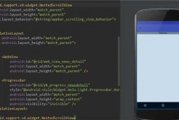 关于CoordinatorLayout 和layout_behavior属性的问题、