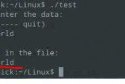 Linux下关于文件操作出现乱码的问题