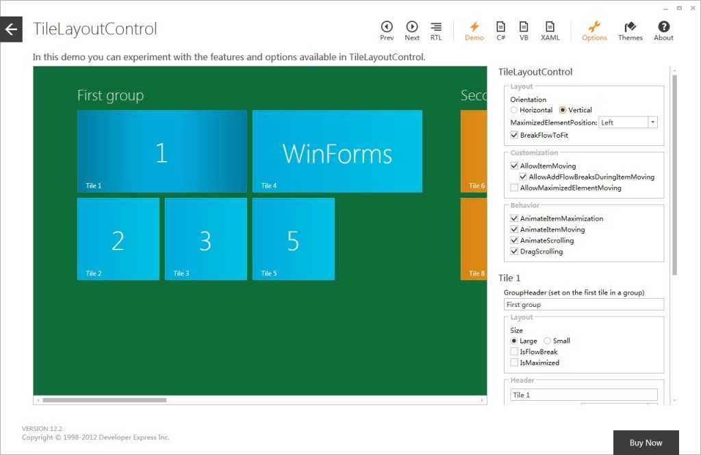 用winform如何实现类似win8滑动翻页效果