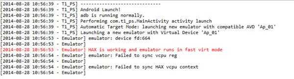 Android模拟器出现 emulator: Failed to sync vcpu reg