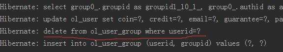 hibernate 多对多双向关联的异常。更新数据时中间表会先执行删除，再插入!求指导释啊