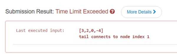 leetcode 141. Linked List Cycle