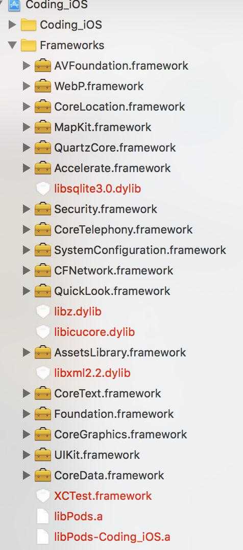 打开开源项目，许多文件是红色