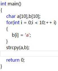 strcpy问题，求指点
