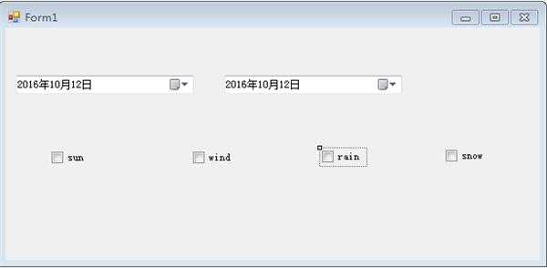 C#调用数据库查询（多条件可选择）