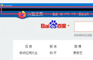 CefSharp页面顶部黑色